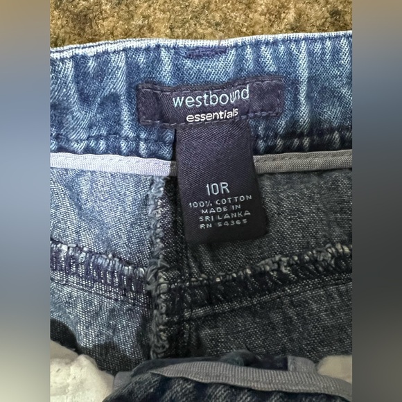 Westbound Essentials Jeans Womens 10R Blue Denim - Picture 3 of 6